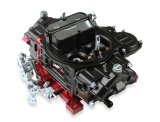 Quick Fuel Brawler Street Series 750 CFM 4-Barrel Carburetor BR-67319 Carburetor, Series, cfm, Vacuum Secondary, Electric Choke, 4-Barrel, Square Bore, Black, Red Anodized Metering Blocks, Each thumbnail 2