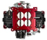 Quick Fuel Brawler Street Series 750 CFM 4-Barrel Carburetor BR-67320 Carburetor, Series, cfm, Mechanical Secondary, Electric Choke, 4-Barrel, Square Bore, Black, Red Anodized Metering Blocks, Each thumbnail 2