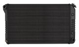 Cold Case Night Rider Series Performance Aluminum Radiators for 1970-1981 FIREBIRD - GPF18AB Radiator, Performance, Aluminum, Black, Crossflow, 2 Row, V8, Transmission cooler, Pontiac, Each thumbnail 2
