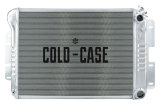 Cold Case Performance Aluminum Radiators for 1967-1969 CAMARO, FIREBIRD - CHC547A Radiator, Performance, Aluminum, Polished, Crossflow, 2 Row, Chevy, Pontiac, LS Swap, Each thumbnail 1