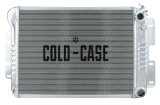 Cold Case Performance Aluminum Radiators for 1967-1969 CAMARO, FIREBIRD - CHC547A Radiator, Performance, Aluminum, Polished, Crossflow, 2 Row, Chevy, Pontiac, LS Swap, Each thumbnail 2