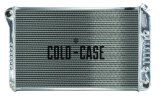 Cold Case Performance Aluminum Radiators for 1970-1981 CAMARO - CHC545A Radiator, Performance, Aluminum, Polished, Crossflow, 2 Row, Transmission Cooler, Chevy, Each thumbnail 1