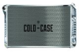 Cold Case Performance Aluminum Radiators for 1970-1981 CAMARO - CHC545A Radiator, Performance, Aluminum, Polished, Crossflow, 2 Row, Transmission Cooler, Chevy, Each thumbnail 2