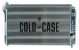 Cold Case Performance Aluminum Radiators CHV714A-1 Radiator, Performance, Aluminum, Polished, Crossflow, 2 Row, Transmission Cooler, Chevy, Corvette, Big Block, Each thumbnail 1