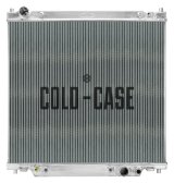 Cold Case Performance Aluminum Radiators for 1999-2003 F-250 SUPER DUTY, F-350 DUTY - FOT581A Radiator, Performance, Aluminum, Polished, Downflow, 2 Row, Ford, Each thumbnail 1