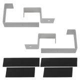 Cold Case Universal Radiator Mounting Brackets RB-01 Brackets, Universal, Aluminum, Natural, Kit thumbnail 1