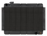 Cold Case Night Rider Series Performance Aluminum Radiators CHE542B Radiator, Performance, Aluminum, Black, Downflow, 2-Row, Chevy, Each thumbnail 3