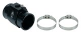Cold Case Water Temperature Sensor Hose Adapters TS38 Fitting and Adapter, Adapter, Straight, Aluminum, Black, 1 1/2 in. Barb, 1/4 in. NPT Gauge Port Size, Each thumbnail 1