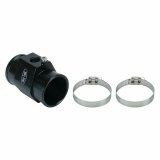 Cold Case Water Temperature Sensor Hose Adapters TS38 Fitting and Adapter, Adapter, Straight, Aluminum, Black, 1 1/2 in. Barb, 1/4 in. NPT Gauge Port Size, Each thumbnail 2