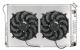 Cold Case Performance Aluminum Radiator Modules GMG544-5K Radiator, Module, Right Side Inlet/Outlet, Dual 12 in. Electric Fans, Shroud, Buick, Chevy, Olds, Pontiac, LS Swap, Kit thumbnail 2