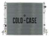 Cold Case Performance Aluminum Radiators CHD928A Radiator, Performance, Aluminum, Polished, Crossflow, 2 Row, Cadillac, Chevrolet, Each thumbnail 1