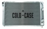 Cold Case Performance Aluminum Radiators for 1977-1982 CORVETTE - CHV718A Radiator, Performance, Aluminum, Polished, Crossflow, 2 Row, Transmission Cooler, Chevy, Corvette, Each thumbnail 2