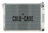 Cold Case Performance Aluminum Radiators CHN549 Radiator, Performance, Aluminum, Polished, Crossflow, 2 Row, LS Swap, Chevy, Pontiac, Each thumbnail 1
