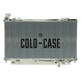 Cold Case Performance Aluminum Radiators for 2008-2009 G8 - LMP5005A Radiator, Performance, Aluminum, Polished, Downflow, 2 Row, Transmission Cooler, Pontiac, G8, Each thumbnail 2