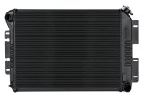 Cold Case Night Rider Series Performance Aluminum Radiators for 1967-1969 CAMARO, FIREBIRD - CHC11B Radiator, Performance, Aluminum, Black, Crossflow, 2-Row, Chevy, Pontiac, Each thumbnail 3