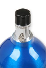 NOS 2 lbs. Nitrous Bottle 14710NOS Bottle, lbs., Aluminum, Blue, Each thumbnail 1