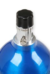 NOS 2 lbs. Nitrous Bottle 14710NOS Bottle, lbs., Aluminum, Blue, Each thumbnail 4