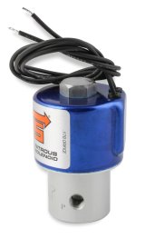 NOS TC178A Nitrous Solenoids 18178NOS Fuel Solenoid, TC178A, 900 hp Flow Limit, 20.0 amps, Natural/Blue, Each thumbnail 2