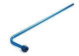 NOS Bottle Valve Blow-Down Tubes 16160NOS Nitrous Oxide Tube, -8 AN, Female Threads, Aluminum, Blue Anodized, Kit thumbnail 2