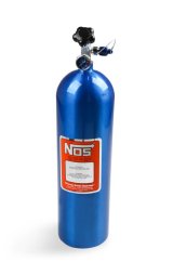 NOS Diesel Nitrous Kits 02521NOS Oxide System, Diesel, Air Intake Tube Delivery, Dry, WOT Switch Activation, Aluminum Bottle, Blue, 15 lb., Each thumbnail 1