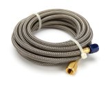 NOS Stainless Steel Braided Hoses 15295NOS Hose, Steel, -4 AN Female End, Blue, -4 AN Female End, Blue, 14 ft. Length, Each thumbnail 2