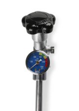 NOS Super Hi-Flo Bottle Valve Assemblies 16137ANOS Nitrous Valve, 10 lbs. Bottle, Hi-Flow Valve, Siphon Tube, Blue Pressure Gauge, Kit thumbnail 4
