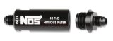 NOS Nitrous and Fuel Filters 15556NOS Filter, In-Line, -6 AN to -6 AN, 140 Micron, Billet Aluminum, Black Anodized, Each thumbnail 6