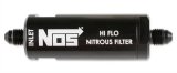 NOS Nitrous and Fuel Filters 15556NOS Filter, In-Line, -6 AN to -6 AN, 140 Micron, Billet Aluminum, Black Anodized, Each thumbnail 7