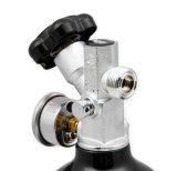 NOS 5 lbs. Nitrous Bottle 14730BNOS Oxide Bottles, Aluminum, Black, Capacity, Shipped Empty, Each thumbnail 1