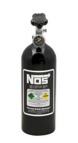 NOS 5 lbs. Nitrous Bottle 14730BNOS Oxide Bottles, Aluminum, Black, Capacity, Shipped Empty, Each thumbnail 5