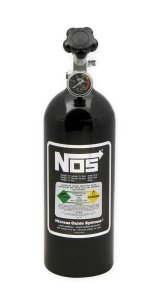 NOS 5 lbs. Nitrous Bottle 14730BNOS Oxide Bottles, Aluminum, Black, Capacity, Shipped Empty, Each thumbnail 7