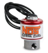 NOS Cheater Fuel Solenoids 18050NOS Solenoid, Cheater, 400 hp Flow Limit, 1.60 amps, 1/8 in. NPT Female Threads Inlet/Outlet, Each thumbnail 1