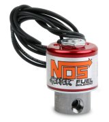 NOS Cheater Fuel Solenoids 18050NOS Solenoid, Cheater, 400 hp Flow Limit, 1.60 amps, 1/8 in. NPT Female Threads Inlet/Outlet, Each thumbnail 4