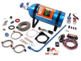NOS GM EFI Wet Nitrous Plate Systems 05164NOS Oxide System, EFI, Wet, Drive-By-Wire Throttle Body, 90/92mm, 10 lb. Bottle, LS Engines, Blue, Kit thumbnail 1