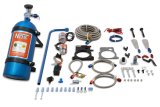 NOS GM EFI Wet Nitrous Plate Systems 05168NOS Oxide System, Cheater, Wet, 100-150 hp, 10 lb. Bottle, Blue, Chevy, Pontiac, 5.7L, LS1, Kit thumbnail 1
