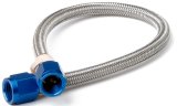 NOS Stainless Steel Braided Hoses 15460NOS Hose, Steel, -6 AN Female End, Blue, -6 AN Female End, Blue, 10 ft. Length, Each thumbnail 3