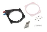 NOS OEM Fuel Injection Plates 13437NOS Nitrous Plate, Plate, Black, Wet, 0.500 in. Thick, GM, LS Throttle Body, Kit thumbnail 1
