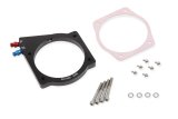 NOS OEM Fuel Injection Plates 13437NOS Nitrous Plate, Plate, Black, Wet, 0.500 in. Thick, GM, LS Throttle Body, Kit thumbnail 2