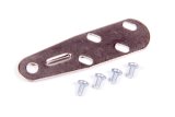 NOS Bottom Mount Solenoid Brackets 16505NOS Mounting Bracket, Nitrous or Fuel Solenoid, Mount, Stainless Steel, Natural, Each thumbnail 2