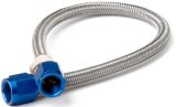 NOS Stainless Steel Braided Hoses 15480NOS Hose, Steel, -6 AN Female End, Blue, -6 AN Female End, Blue, 16 ft. Length, Each thumbnail 2