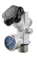 NOS Super Hi-Flo Bottle Valves 16137NOS Nitrous Oxide Valve, Hi-Flow, With Blue Face Gauge, 5-20 lbs., Each thumbnail 4