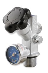 NOS Super Hi-Flo Bottle Valves 16137NOS Nitrous Oxide Valve, Hi-Flow, With Blue Face Gauge, 5-20 lbs., Each thumbnail 7