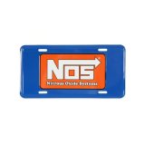 NOS License Plates 36-581 Plates, Steel, Blue/Orange/White, NOS, 12 in. x 6 in., Each thumbnail 1