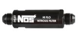 NOS Nitrous and Fuel Filters 15559NOS Filter, In-Line, -8 AN to -8 AN, 140 Micron, Billet Aluminum, Black Anodized, Each thumbnail 5