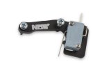 NOS Billet Microswitch Bracket Kits 16512NOS Nitrous Activation Switch, Switch and Bracket, Black Anodized, Logo, Holley 4150, Kit thumbnail 1