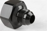 NOS Bottle Nut Adapters 16233NOS Nitrous Nut, Aluminum, Black Anodized, 1 in. Female to -8 AN Male, Each thumbnail 2