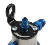 NOS Bottom Mount Solenoid Brackets 16522NOS Mounting Bracket, Nitrous or Fuel Solenoid, Mount, 90 Degree, Large Body, Aluminum, Black Anodized, Each thumbnail 3