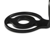 NOS Bottom Mount Solenoid Brackets 16522NOS Mounting Bracket, Nitrous or Fuel Solenoid, Mount, 90 Degree, Large Body, Aluminum, Black Anodized, Each thumbnail 5