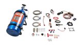 NOS UTV Nitrous Oxide Systems 03027-10NOS System, Throttle Body Plate, Wet, 10 lbs Bottle, Blue, Mini Stage 2 Controller, UTV, Polaris, Kit thumbnail 4