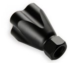 NOS Distribution Blocks 16756NOS Nitrous Oxide System Blocks, Showerhead Style, Aluminum, Black, One -8 AN Female O-ring Inlet, Four -6 AN Female O-ring Outlets, Each thumbnail 7